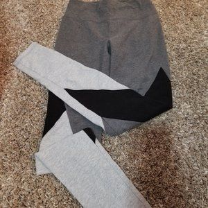 Black and Grey Leggings